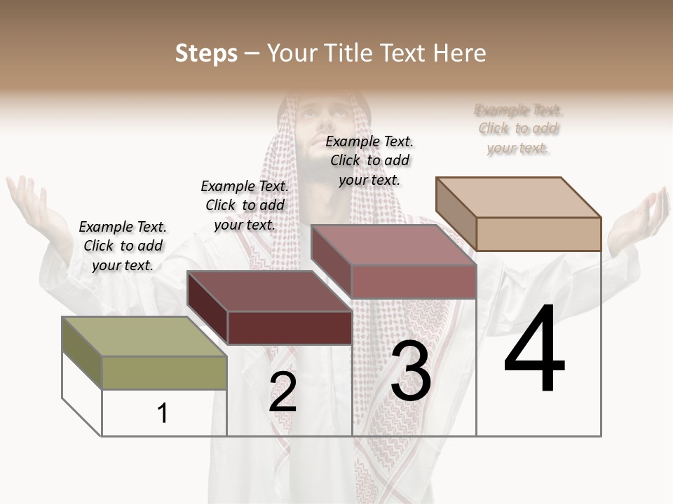 Man Handsome Costume PowerPoint Template
