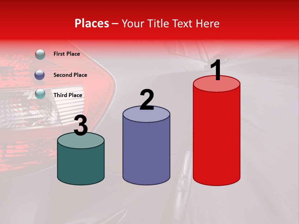 Automobile Technology Wheels PowerPoint Template