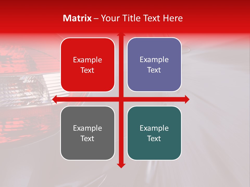 Automobile Technology Wheels PowerPoint Template