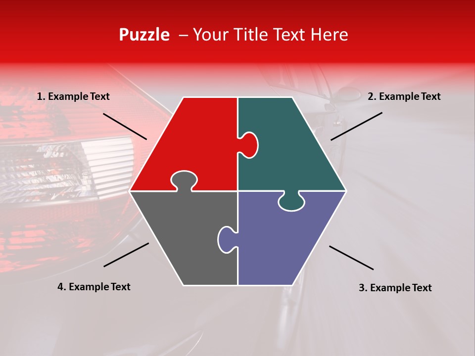 Automobile Technology Wheels PowerPoint Template