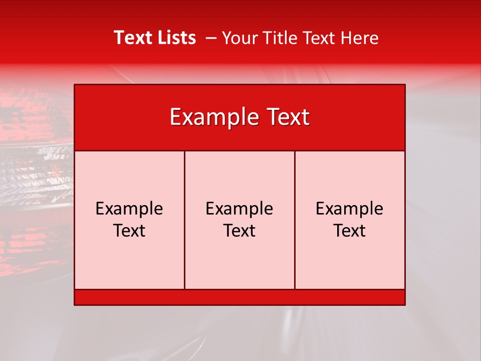 Automobile Technology Wheels PowerPoint Template