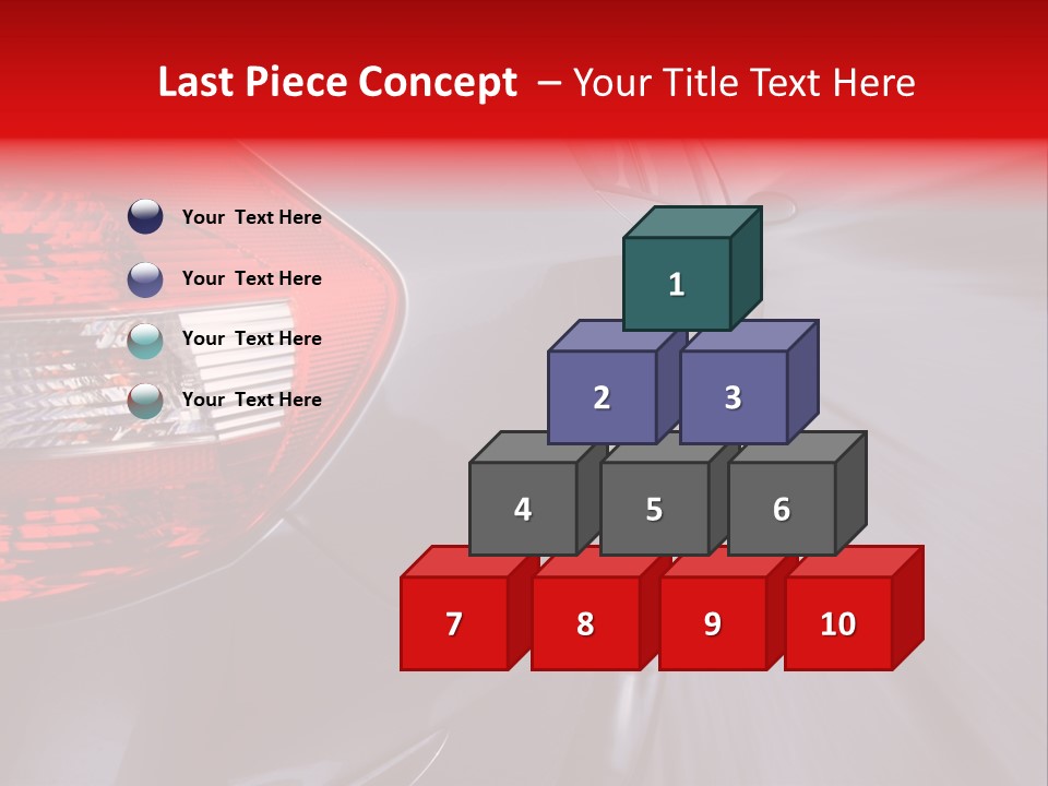 Automobile Technology Wheels PowerPoint Template