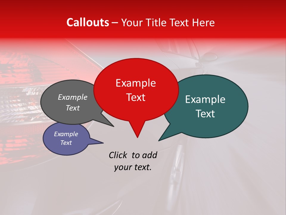 Automobile Technology Wheels PowerPoint Template