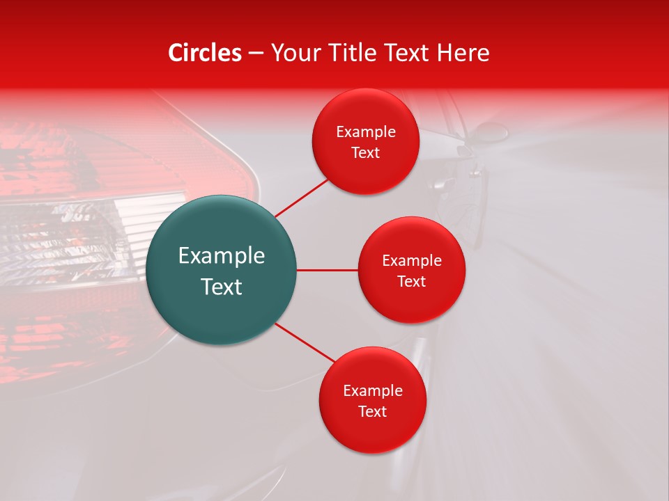 Automobile Technology Wheels PowerPoint Template