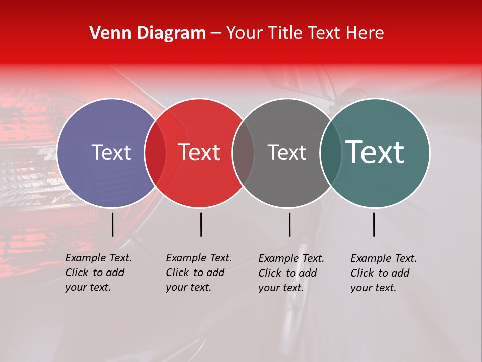 Automobile Technology Wheels PowerPoint Template