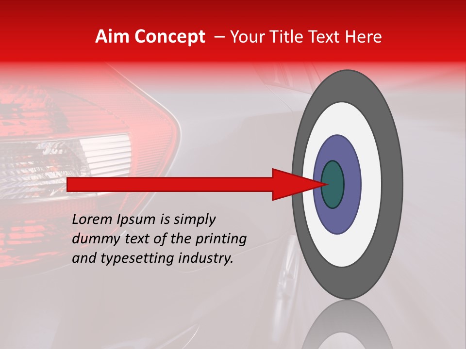 Automobile Technology Wheels PowerPoint Template