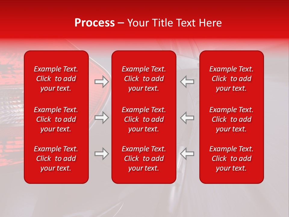 Automobile Technology Wheels PowerPoint Template