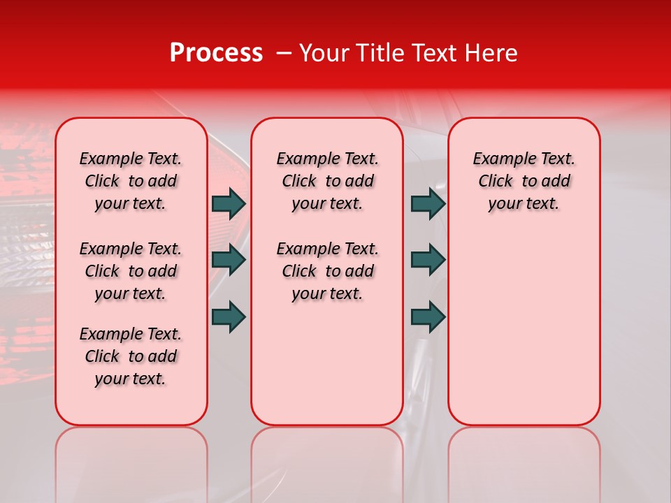 Automobile Technology Wheels PowerPoint Template