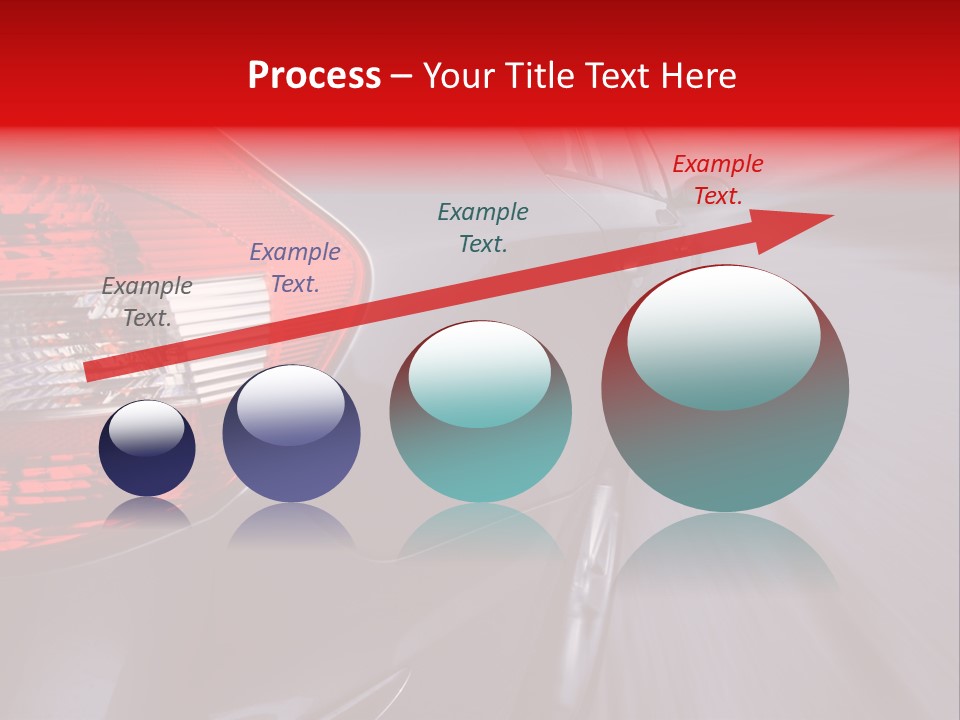 Automobile Technology Wheels PowerPoint Template