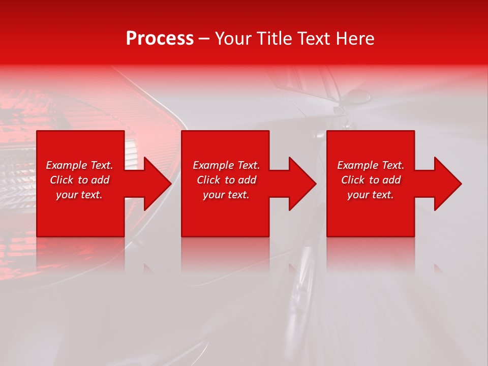 Automobile Technology Wheels PowerPoint Template