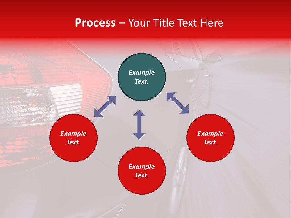 Automobile Technology Wheels PowerPoint Template