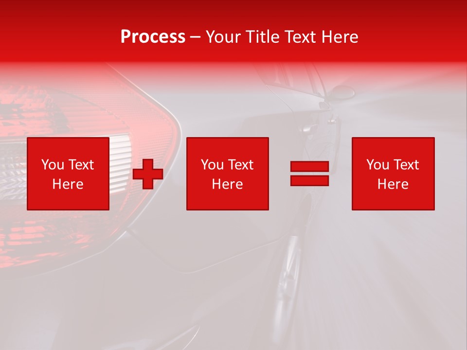 Automobile Technology Wheels PowerPoint Template