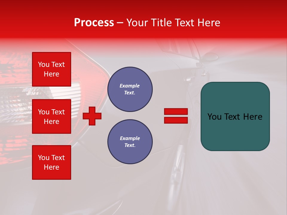 Automobile Technology Wheels PowerPoint Template