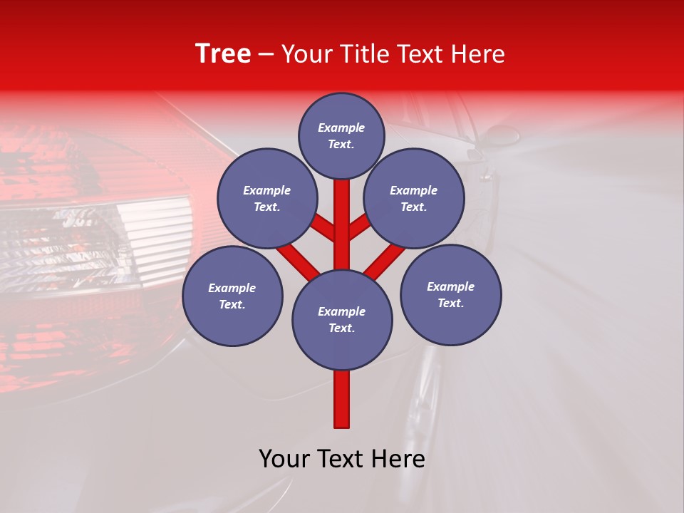 Automobile Technology Wheels PowerPoint Template