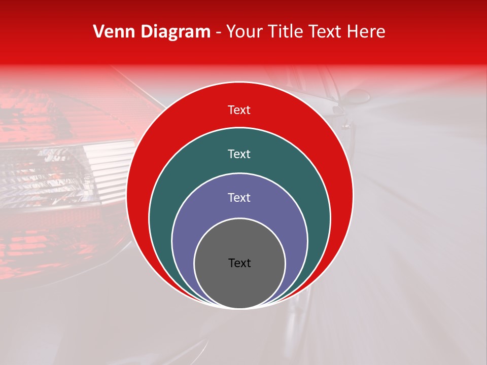Automobile Technology Wheels PowerPoint Template