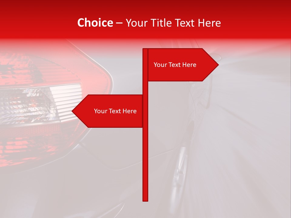 Automobile Technology Wheels PowerPoint Template