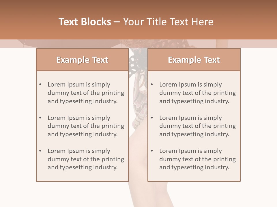 Adult Infantile American PowerPoint Template