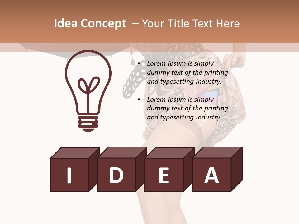 Adult Infantile American PowerPoint Template