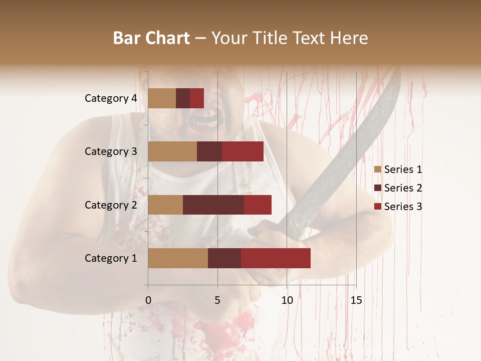 Fat Dirty Murder PowerPoint Template