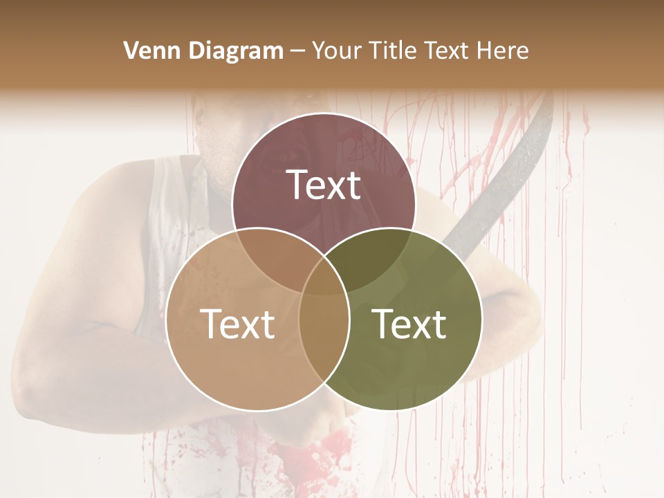 Fat Dirty Murder PowerPoint Template