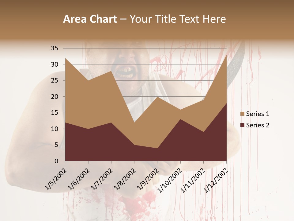 Fat Dirty Murder PowerPoint Template