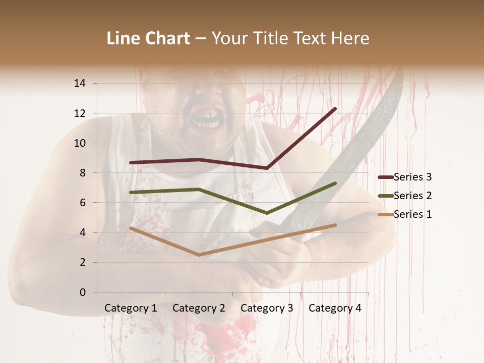 Fat Dirty Murder PowerPoint Template