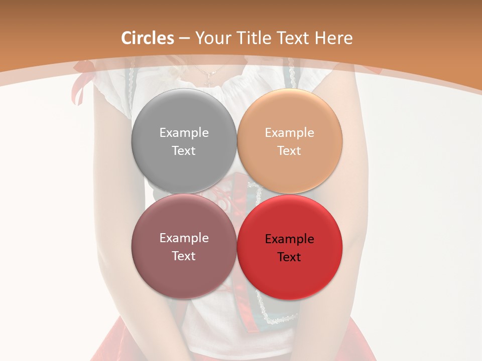 Lovely Sensual Nightwear PowerPoint Template