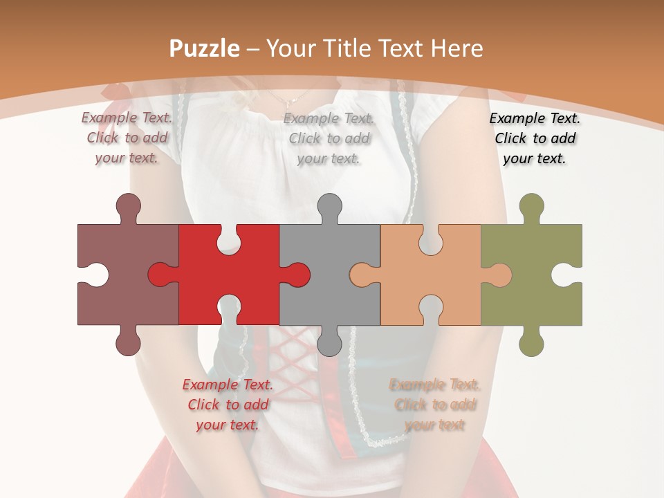 Lovely Sensual Nightwear PowerPoint Template