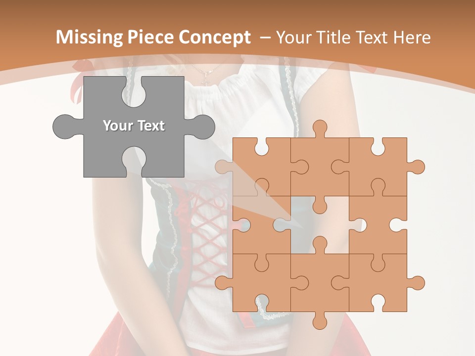 Lovely Sensual Nightwear PowerPoint Template