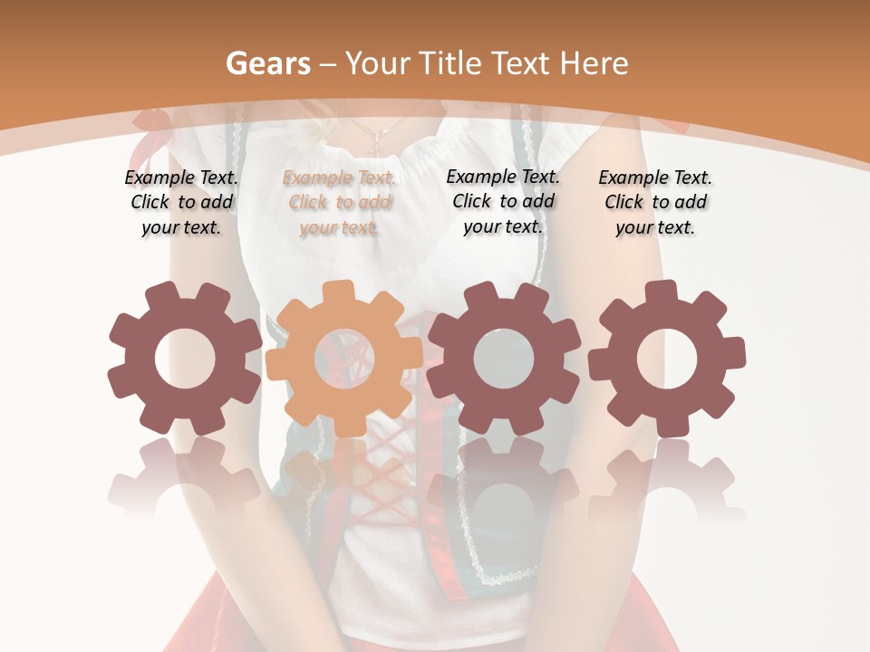 Lovely Sensual Nightwear PowerPoint Template