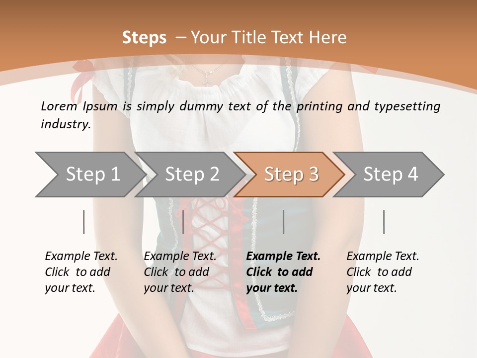 Lovely Sensual Nightwear PowerPoint Template
