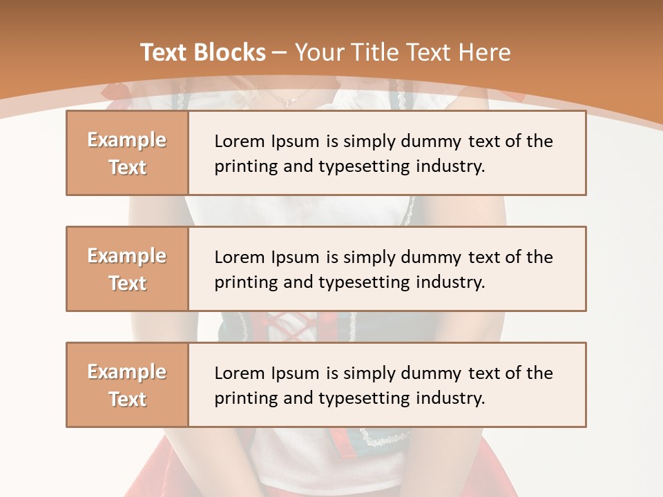 Lovely Sensual Nightwear PowerPoint Template