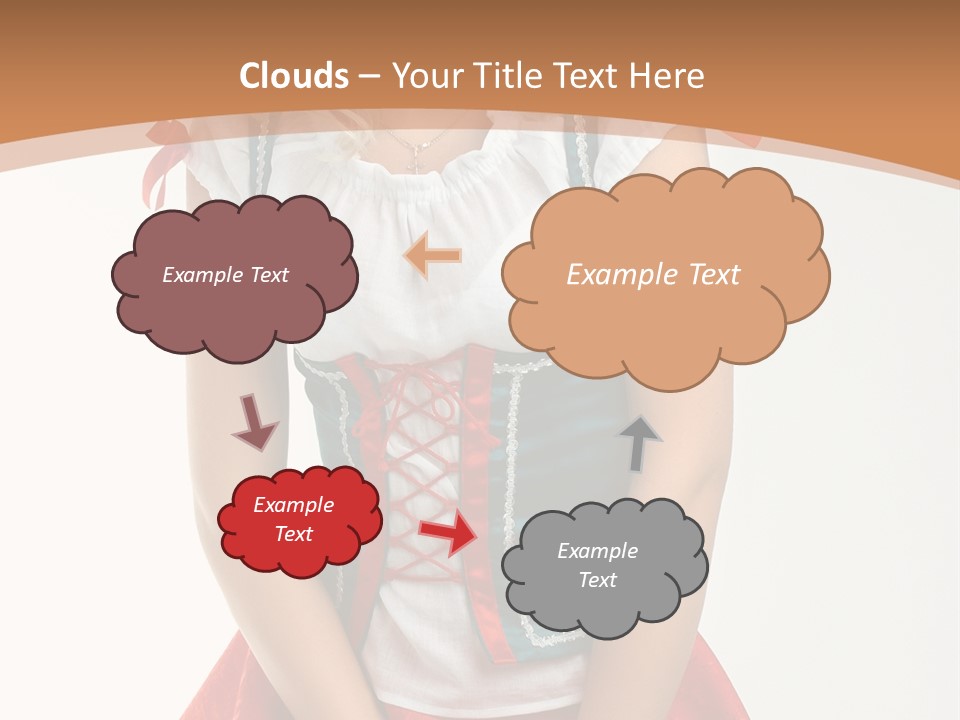 Lovely Sensual Nightwear PowerPoint Template