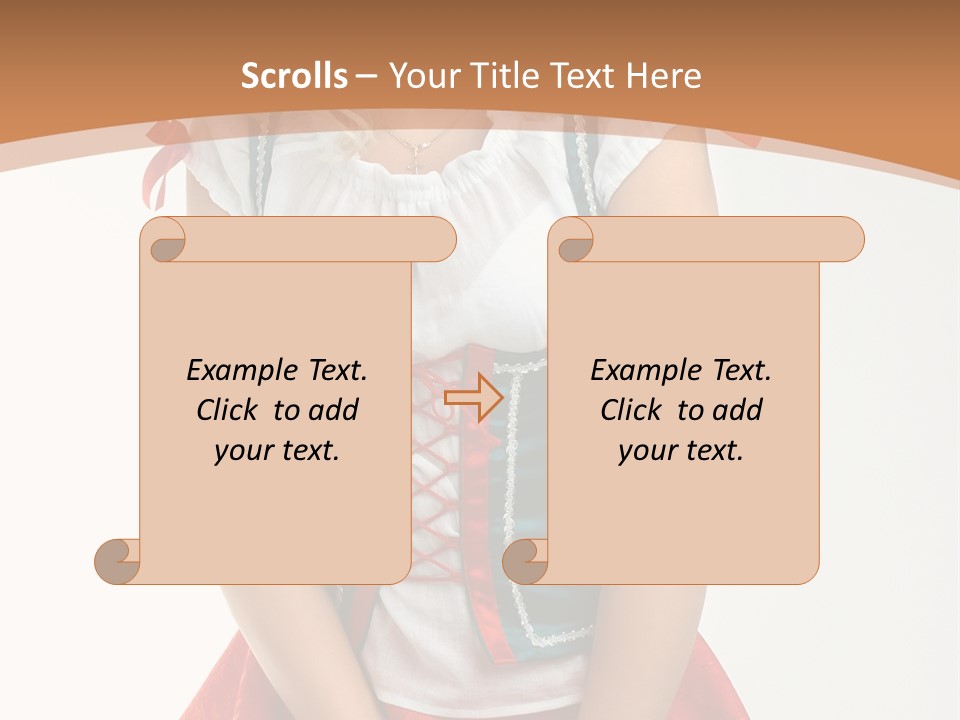 Lovely Sensual Nightwear PowerPoint Template