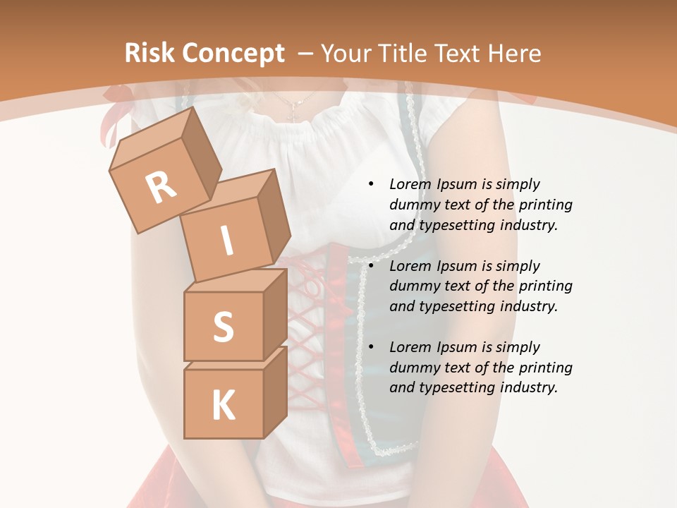 Lovely Sensual Nightwear PowerPoint Template