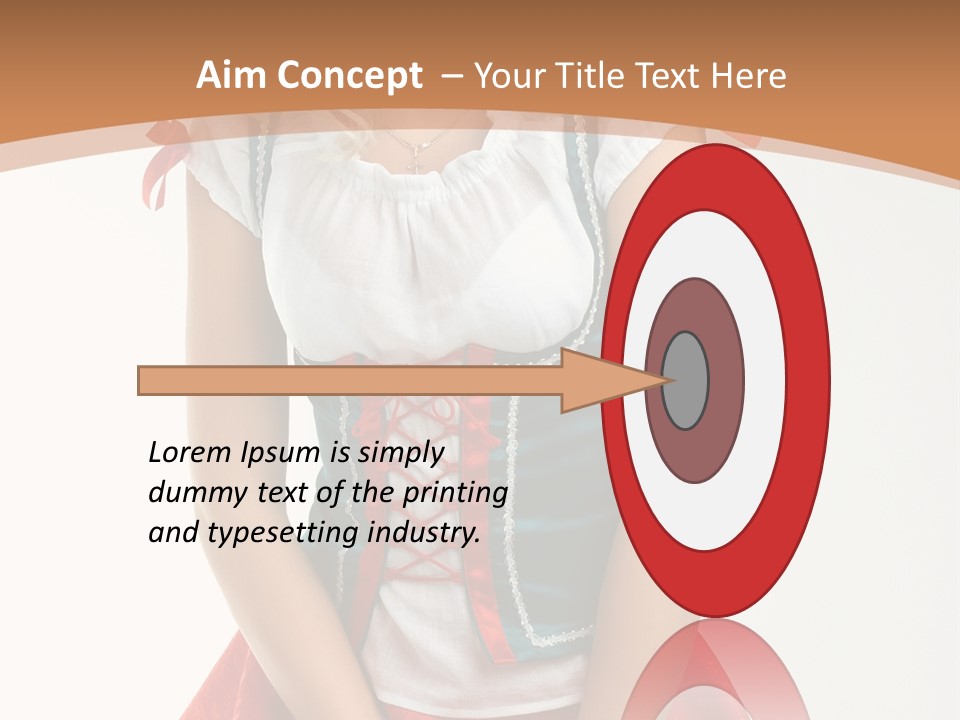 Lovely Sensual Nightwear PowerPoint Template