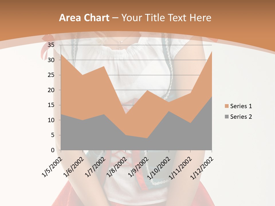 Lovely Sensual Nightwear PowerPoint Template