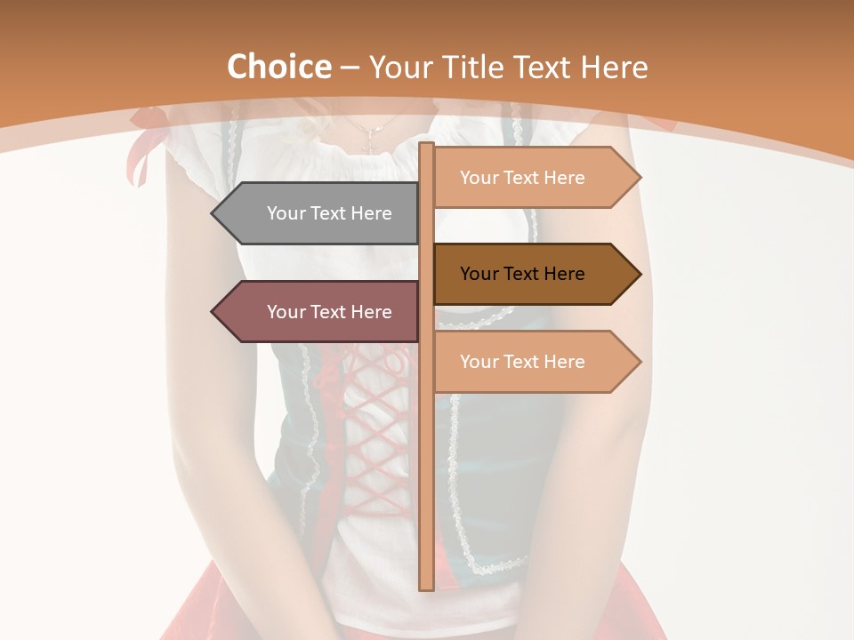 Lovely Sensual Nightwear PowerPoint Template