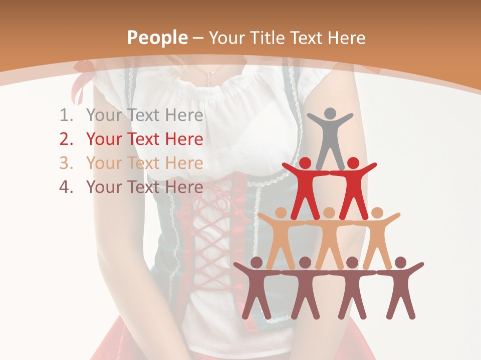 Lovely Sensual Nightwear PowerPoint Template