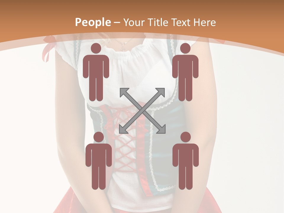 Lovely Sensual Nightwear PowerPoint Template