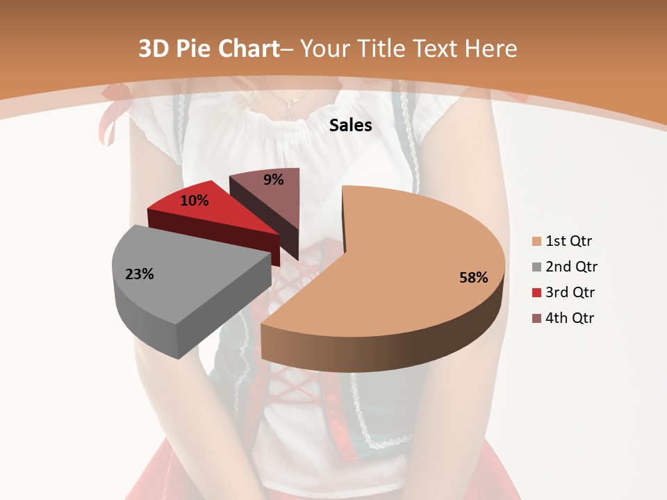 Lovely Sensual Nightwear PowerPoint Template