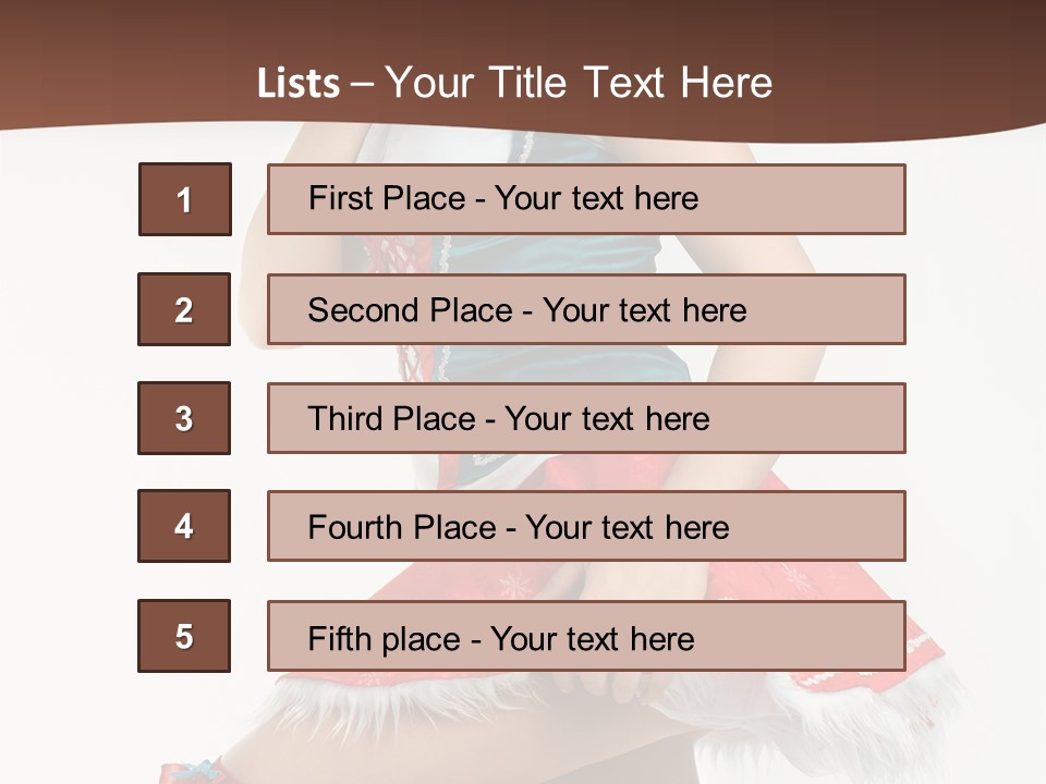 Concept Erotic Person PowerPoint Template