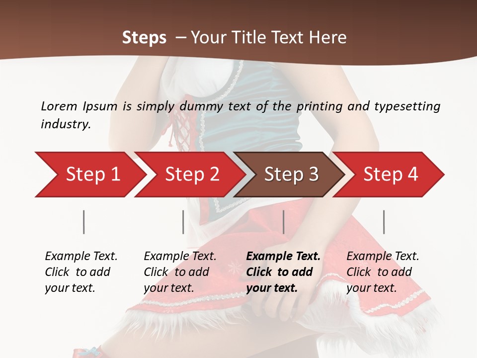 Concept Erotic Person PowerPoint Template