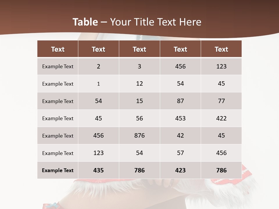 Concept Erotic Person PowerPoint Template