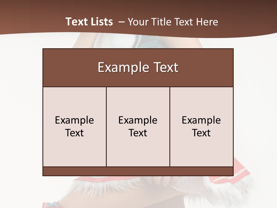 Concept Erotic Person PowerPoint Template