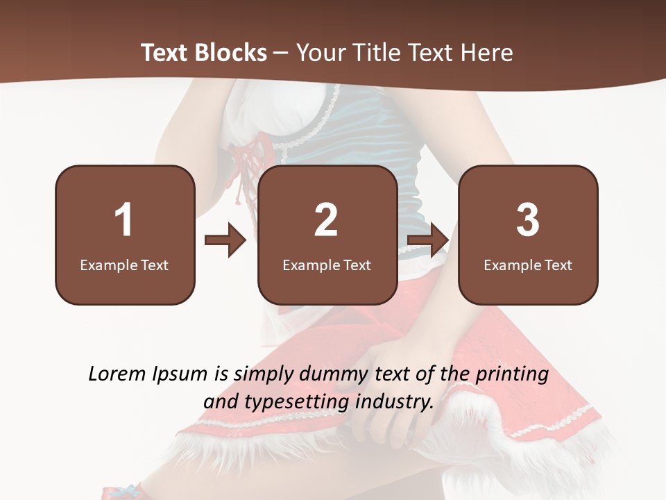 Concept Erotic Person PowerPoint Template