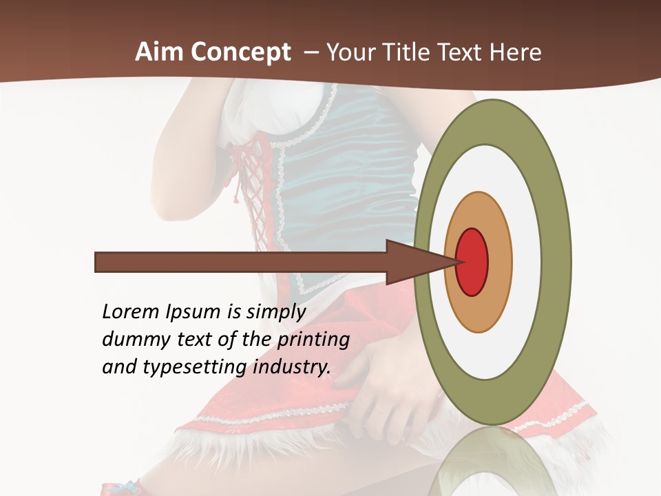 Concept Erotic Person PowerPoint Template