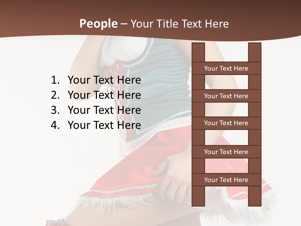 Concept Erotic Person PowerPoint Template