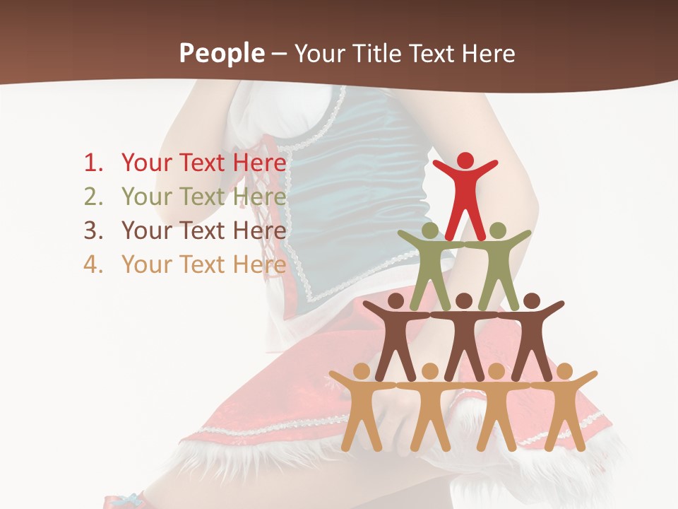 Concept Erotic Person PowerPoint Template