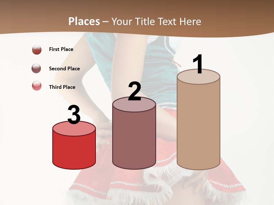 Underwear Xmas Erotic PowerPoint Template